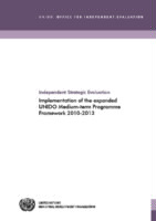 Evaluation report on the implementation of the expanded UNIDO Medium-term programme  framework 2010-2013 (2015).pdf