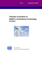 Evaluation report on UNIDO’s International Technology Centres (2011).PDF
