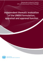 Evaluation report on the UNIDO formulation, appraisal and approval function (2020) .pdf