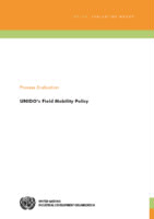 Evaluation report on UNIDO’s Field Mobility Policy (2010).PDF