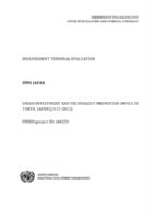 Evaluation report on UNIDO Investment and Technology Promotion Office in Tokyo. Japan. 2017-2022 (2023).pdf