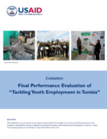 Evaluation report on facilitating youth employment through entrepreneurship and enterprise development in vulnerable regions of Tunisia. Kairouan, Kasserine, Le Kef and Sidi Bouzid (Mashrou3i)  (2016).pdf