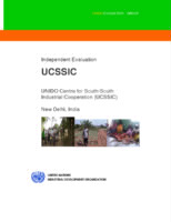 Evaluation report on UNIDO Centre for South South Industrial Cooperation (UCSSIC), New Delhi, India (2012).pdf