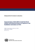 Evaluation report on demonstration of BAT/BEP in fossil fuel-fired utilities and industrial boilers in response to the Stockholm Convention on POPs  (2016).pdf