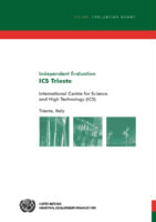 Evaluation report on International Centre for Science and High Technology (ICS) in Trieste, Italy (2010).PDF