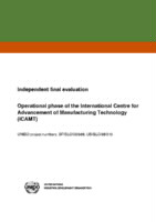 Evaluation report on  operational phase of the International Centre for Advancement of Manufacturing Technology (ICAMT) (2014).pdf
