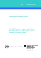 Evaluation report on post WTO accession support to Vietnam. TBT/SPS compliance capacity development related to key export sectors (2011).pdf