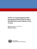 Evaluation report on SPWA-CC. Promoting renewable energy-based mini-grids for rural electrification and productive uses in Chad (2016).pdf