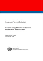 Evaluation report on  industrial energy efficiency for Malaysian manufacturing sector (IEEMMS) (2018).pdf