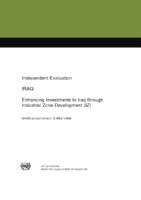 Evaluation report on enhancing investment to Iraq through industrial zone (IZ) development (2013).pdf