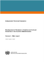 Independent terminal evaluation. INTER-REGIONAL. Development of clusters in creative and cultural industries and clusters in the Southern Mediterranean (2018).pdf