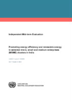 Evaluation report on  promoting energy efficiency and renewable energy in selected micro, small and medium enterprises (MSME) clusters in India (2018).pdf