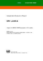 Evaluation report on impact of UNIDO SMTQ projects in Sri Lanka  (2010).PDF