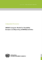 Evaluation report on UNIDO computer model for feasibility analysis and reporting (COMFAR) activities (2010).PDF