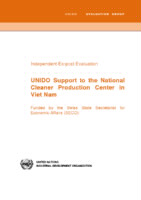 Evaluation report on UNIDO support to the National Cleaner Production Center in Vietnam (2012).pdf