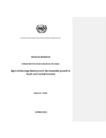 TOR_Independent terminal evaluation. SOMALIA. Agro_technology development for economic growth in South and Central Somalia (UNIDO project No. 170097) (October 2022).pdf