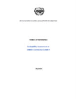 TOR. EIO Evaluability assessment of UNIDO contribution to SDG-9. (June 2023).pdf