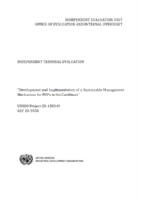 Evaluation report on Development and Implementation of a Sustainable Management Mechanism for POPs in the Caribbean (UNIDO project No. 150049).pdf