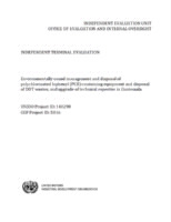 Evaluation report on Environmentally sound management and disposal of PCB-containing equipment and disposal of DDT wastes, upgrade of techn. expertise.pdf