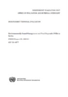 Evaluation report on Environmentally Sound Management and Final Disposal of PCBs in Serbia.pdf